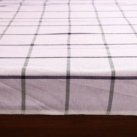 Purple - single handloom cotton bed sheet (90 x 60 in) 125
