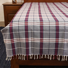 Purple - single handloom cotton bed sheet (90 x 60 in) 68