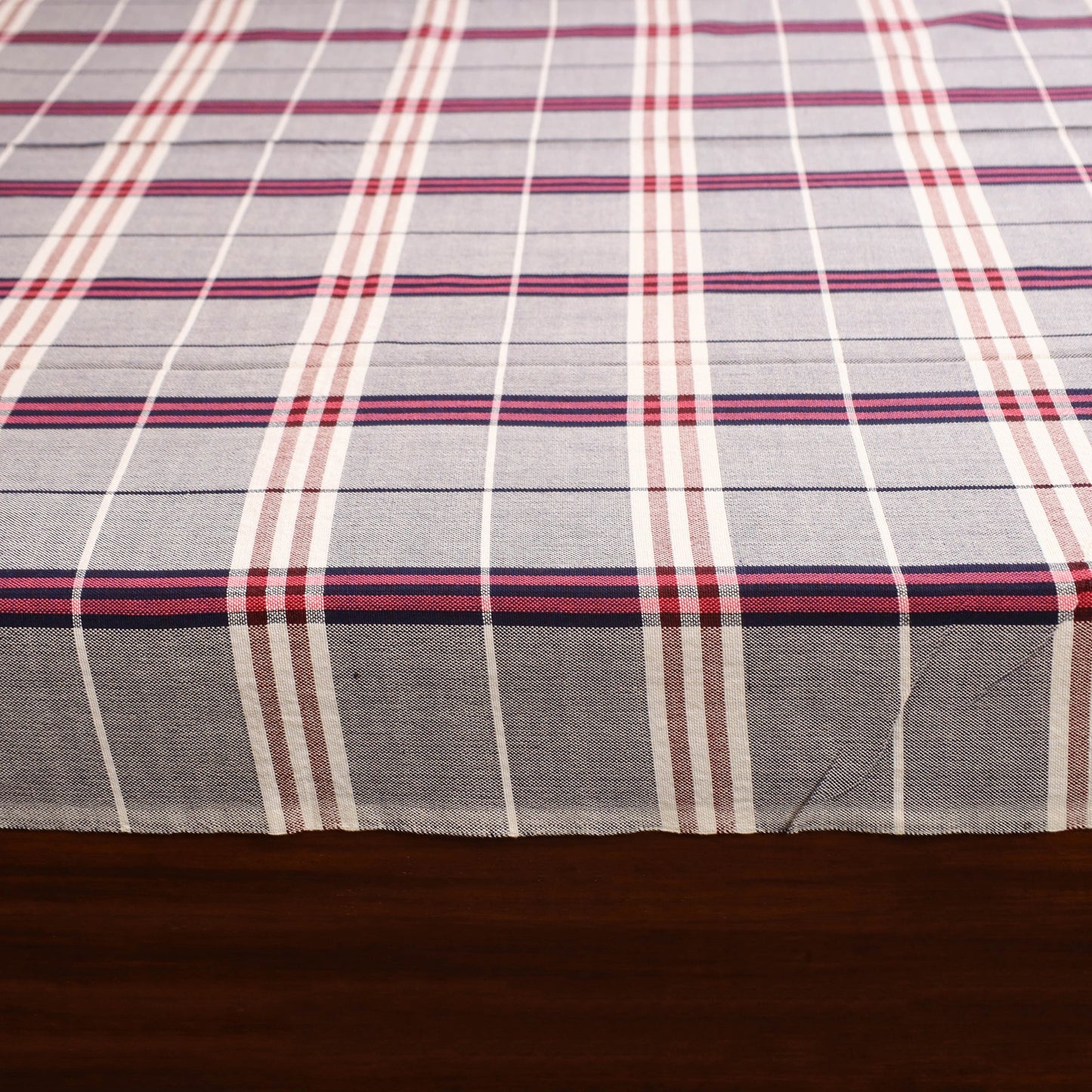 Purple - single handloom cotton bed sheet (90 x 60 in) 68