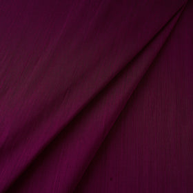 Purple Slub Silk Plain Fabric 