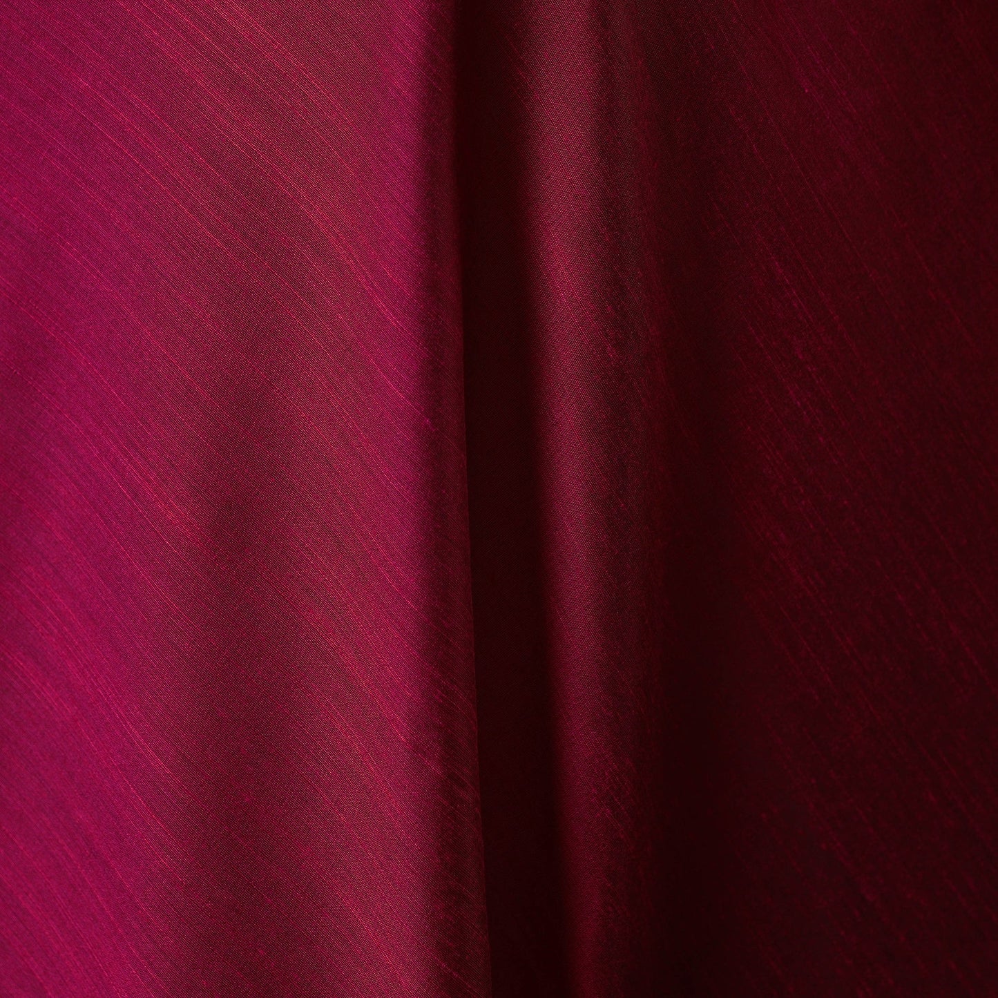 Pink Slub Silk Plain Fabric