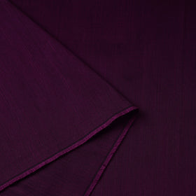 Purple Slub Silk Plain Fabric