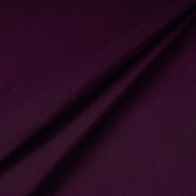 Purple Slub Silk Plain Fabric