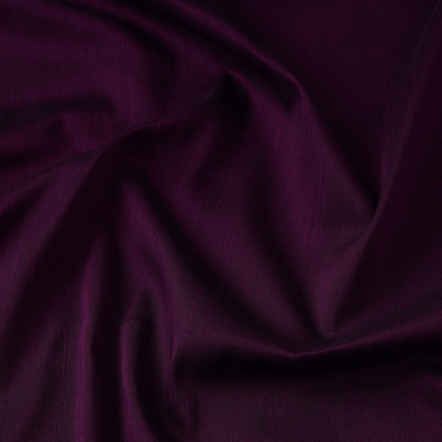 Purple Slub Silk Plain Fabric