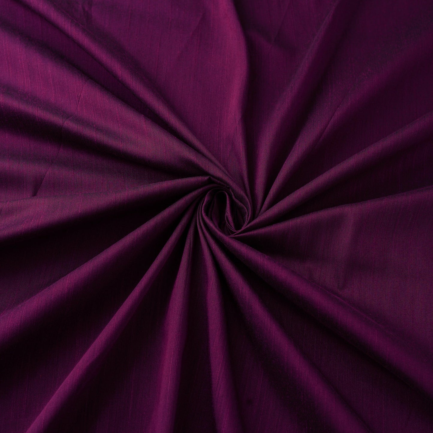 Purple Plain Slub Silk Fabric 
