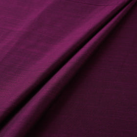 Purple - slub silk plain fabric 16 - handcrafted