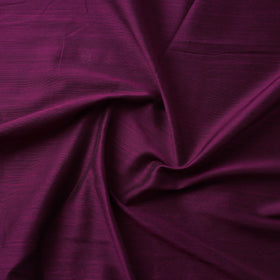 Purple - slub silk plain fabric 16 - handcrafted