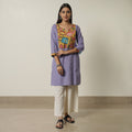 plain patchwork kurta 