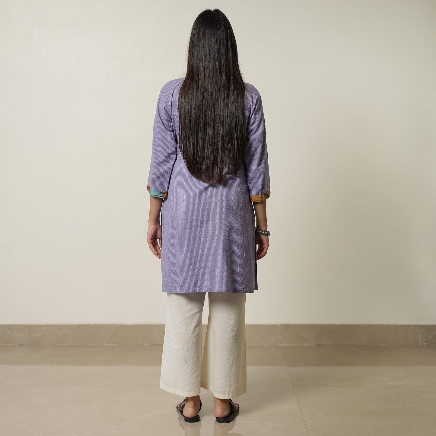 plain patchwork kurta 