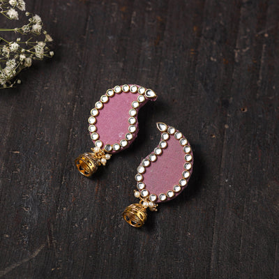 Buy Tara Stone Work Fabart Earrings