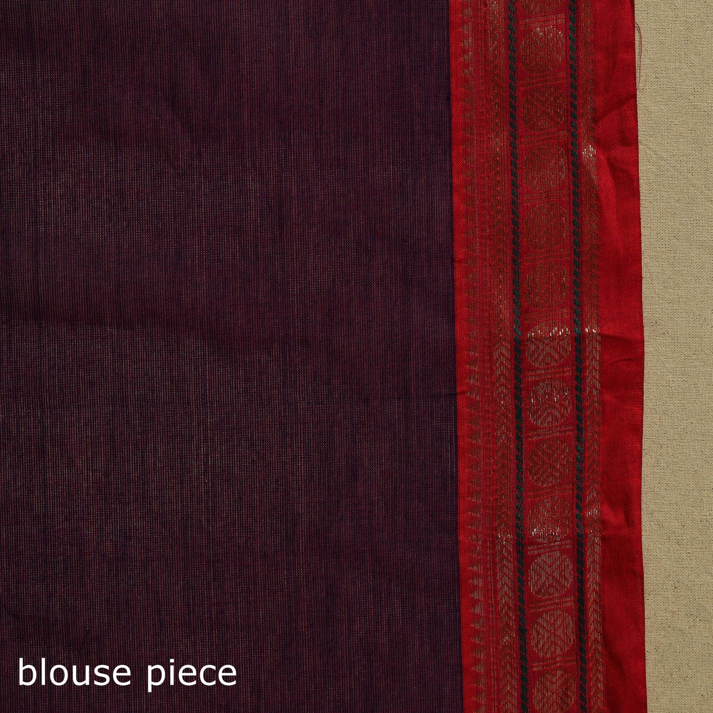 Thread buti cotton kanchipuram saree with border 15