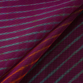 Purple - tie-dye kota doria cotton leheriya fabric 08