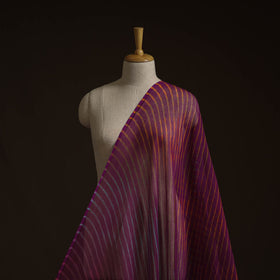 Purple - tie-dye kota doria cotton leheriya fabric 08