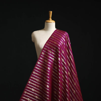Tissue zari meena work viscose banarasi fabric 18
