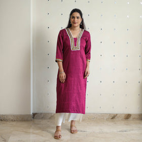 Traditional Khun Straight Kurta for Women