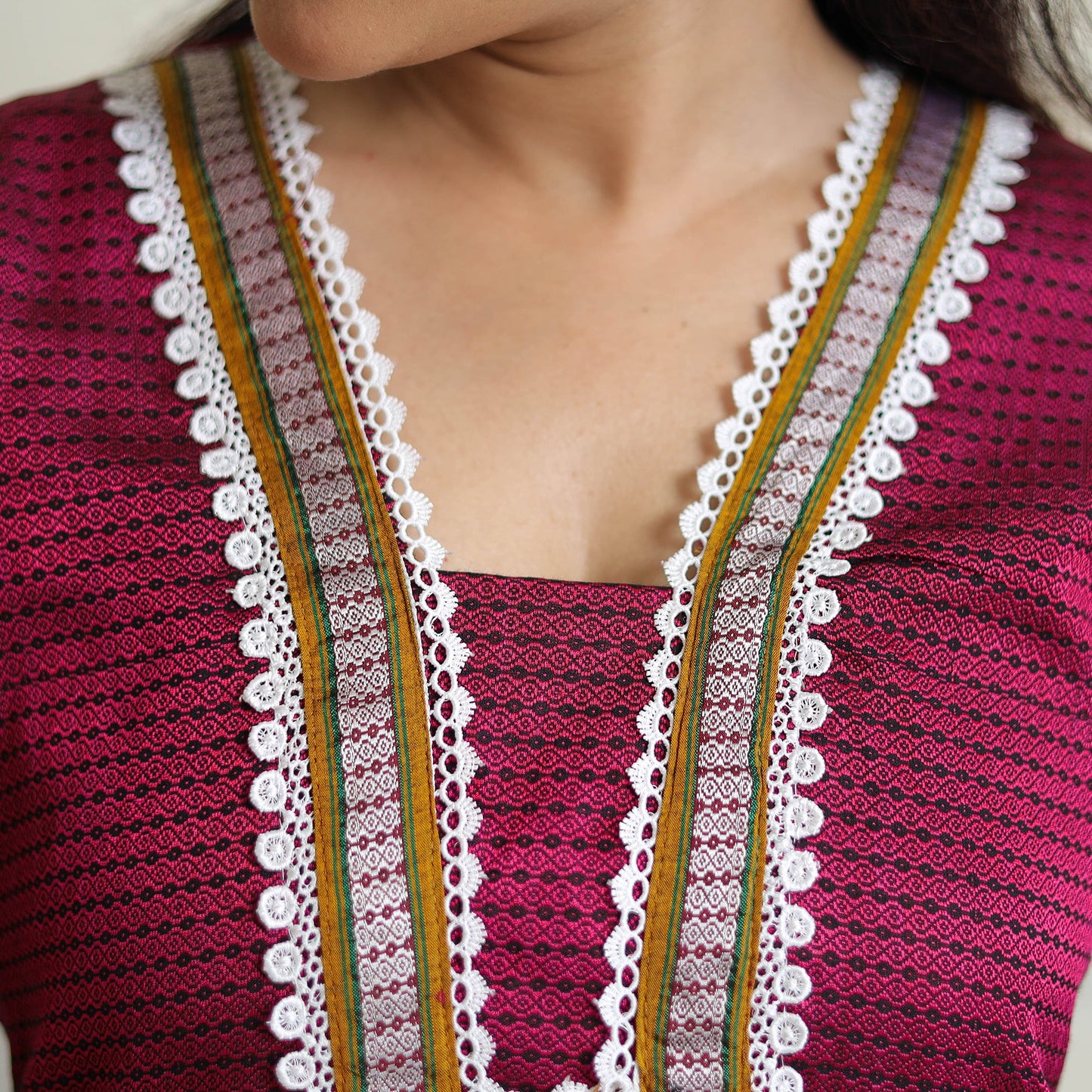 Traditional Khun Straight Kurta for Women