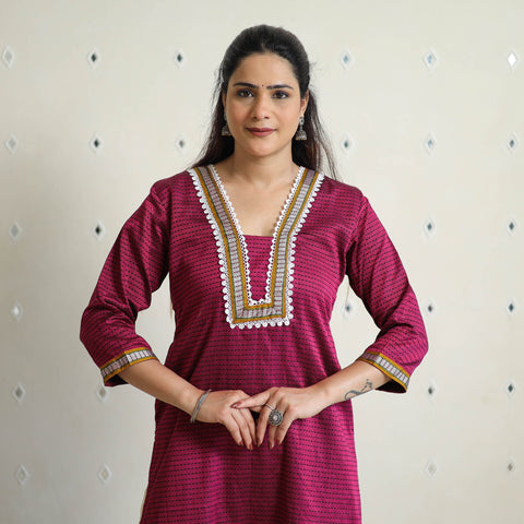 Traditional Khun Straight Kurta for Women