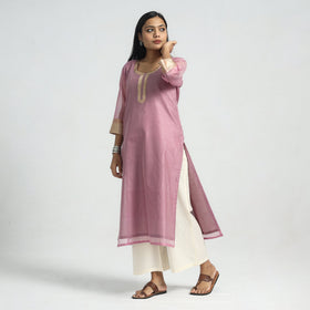Buy Traditional Maheshwari Handloom Silk Cotton Kurta with Dupatta Set Online at iTokri.com