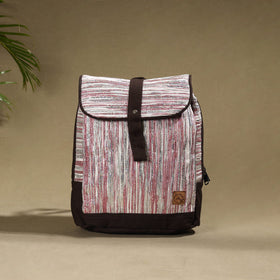  Upcycled Weave Handcrafted Laptop Backpack 