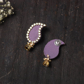 Buy Vanya Stone Work Fabart Earrings