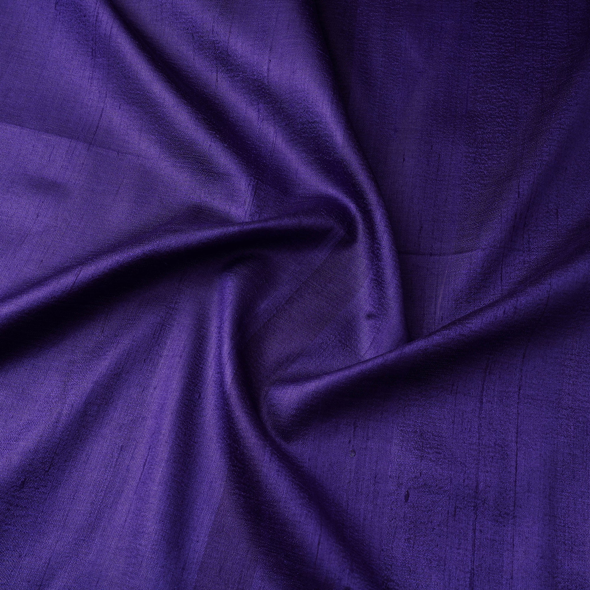Beige - Vidarbha Tussar x Muga Silk Handloom Plain Fabric 03