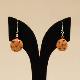 Quirklets handpainted clay earrings 56 - handcrafted
