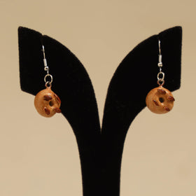 Quirklets handpainted clay earrings 61 - handcrafted