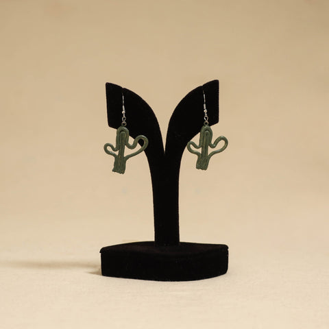 Quirklets handpainted clay earrings 66 - handcrafted