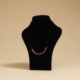 Quirklets handpainted clay pendant necklace 20 - handcrafted