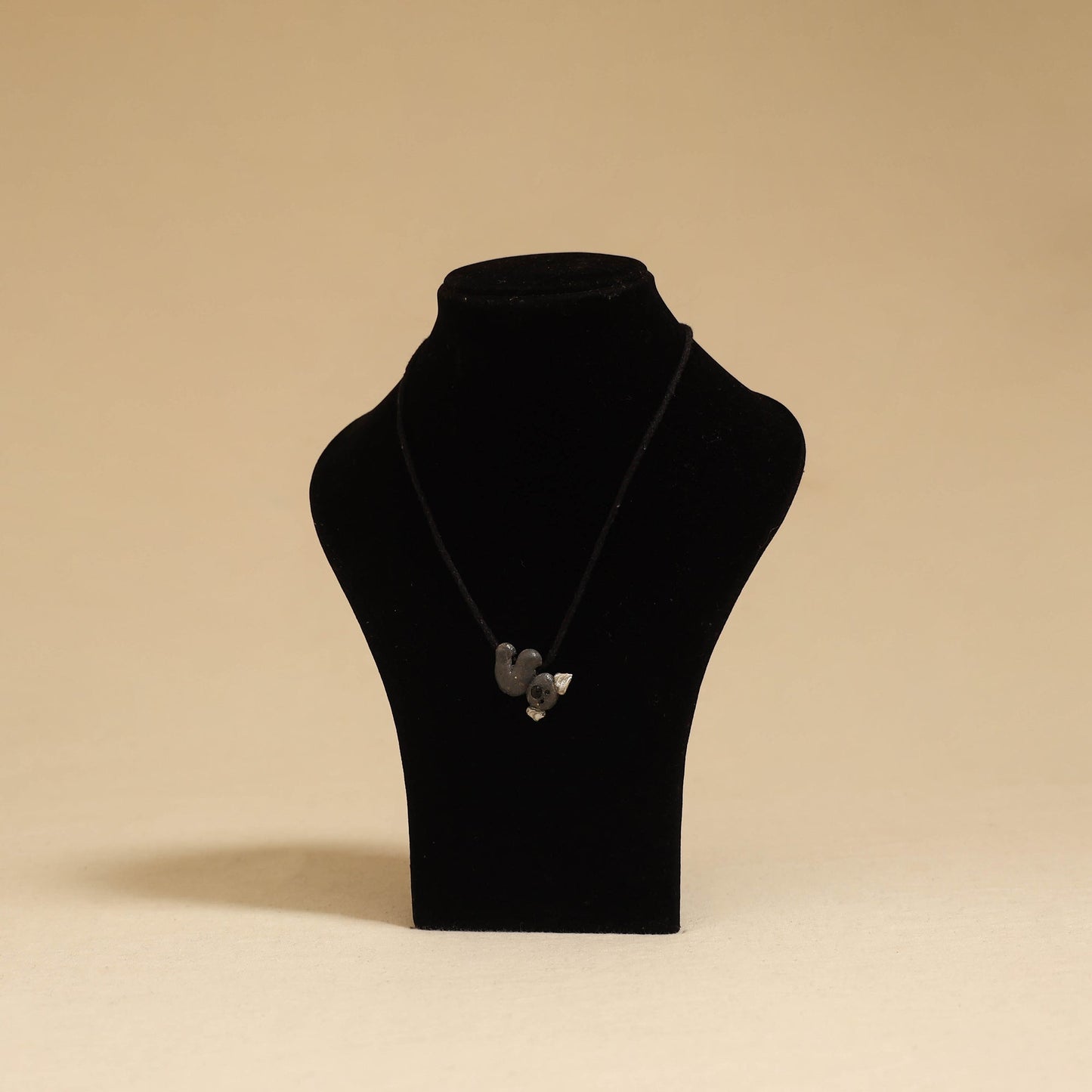 Quirklets handpainted clay pendant necklace 38 - handcrafted