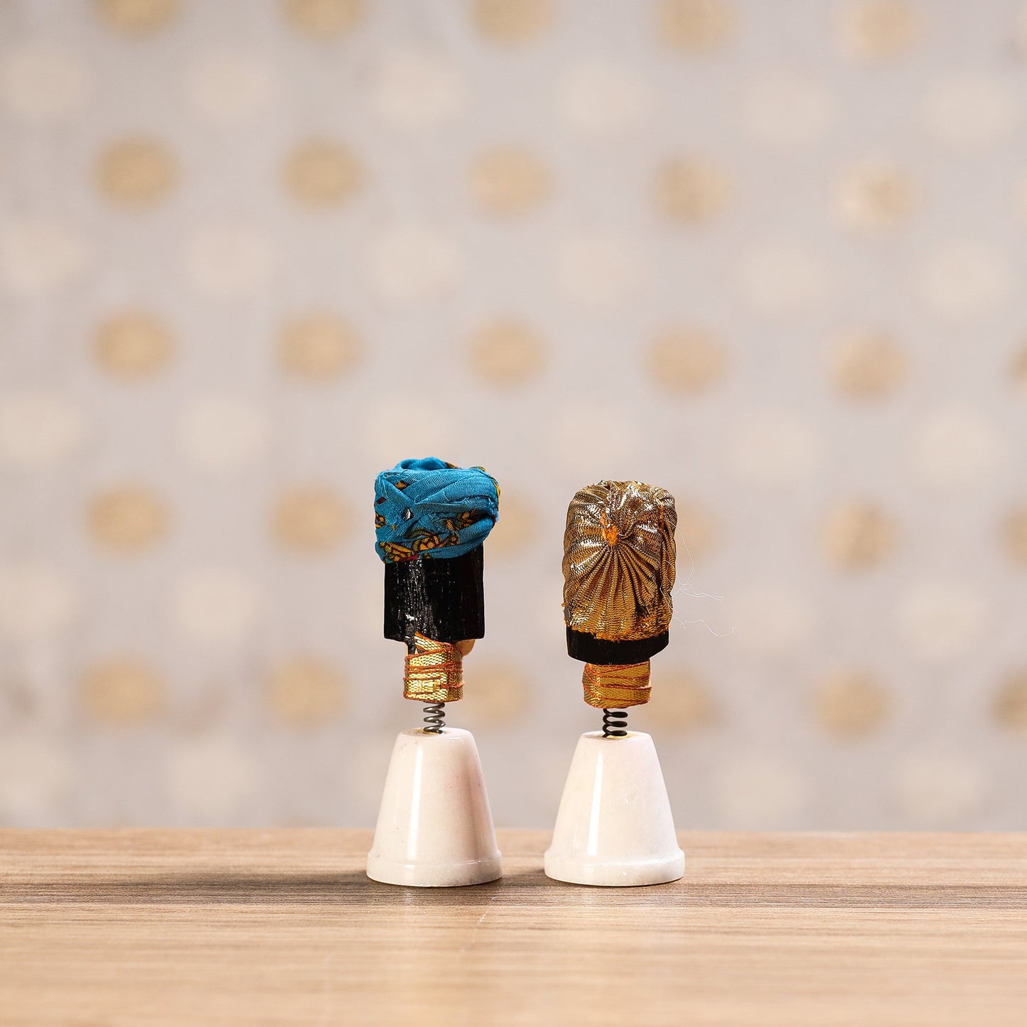  Rajasthani Bobble Head Handmade Puppet / Kathputli 