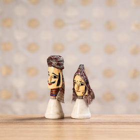 Buy Rajasthani Bobble Head Handmade Puppet / Kathputli l iTokri.com