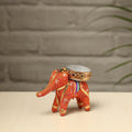  Rajasthani Elephant Handmade Tealight Candle Holder 