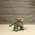  Rajasthani Elephant Handmade Tealight Candle Holder 