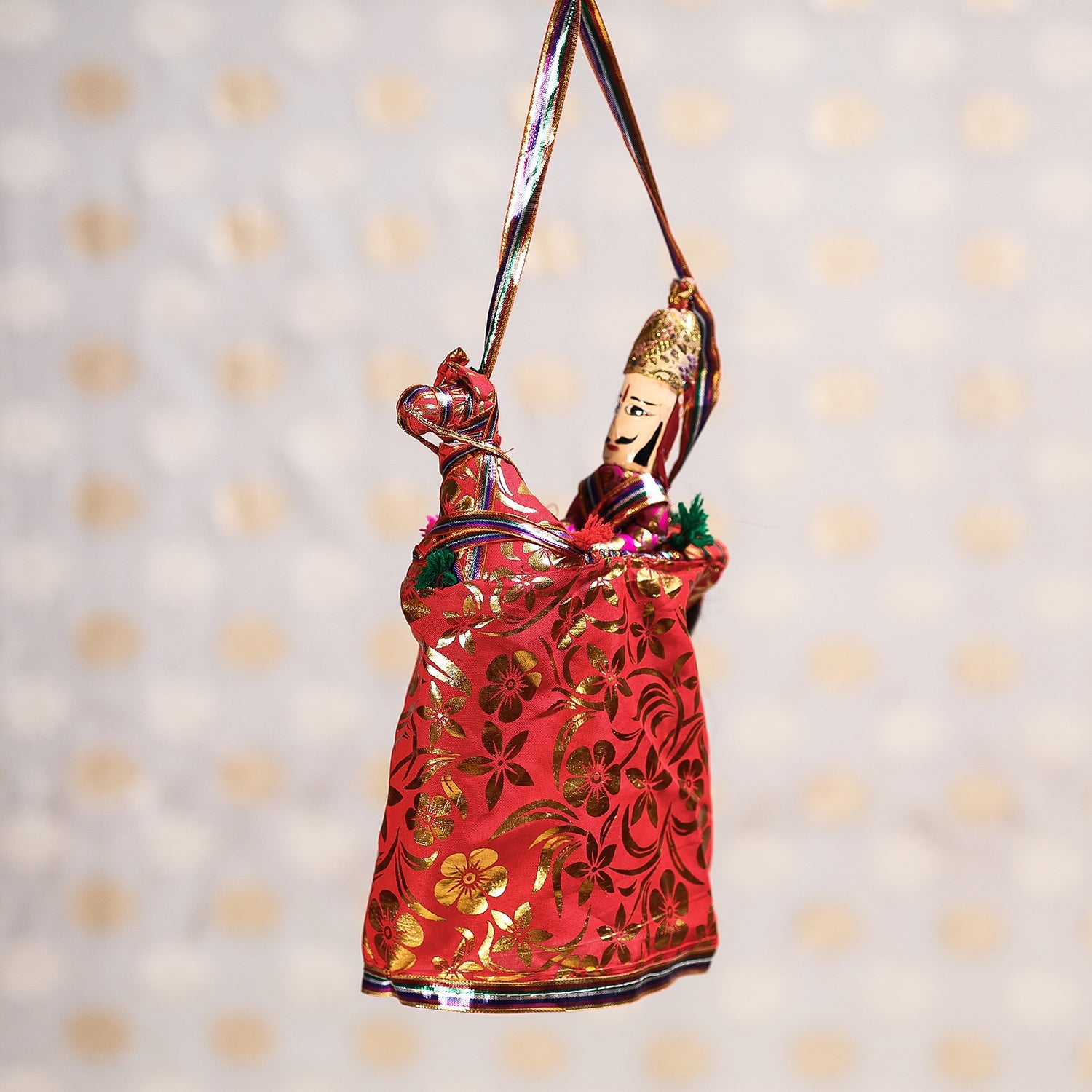  Ghodi Sawar - Rajasthani Handmade Hanging / Kathputli 