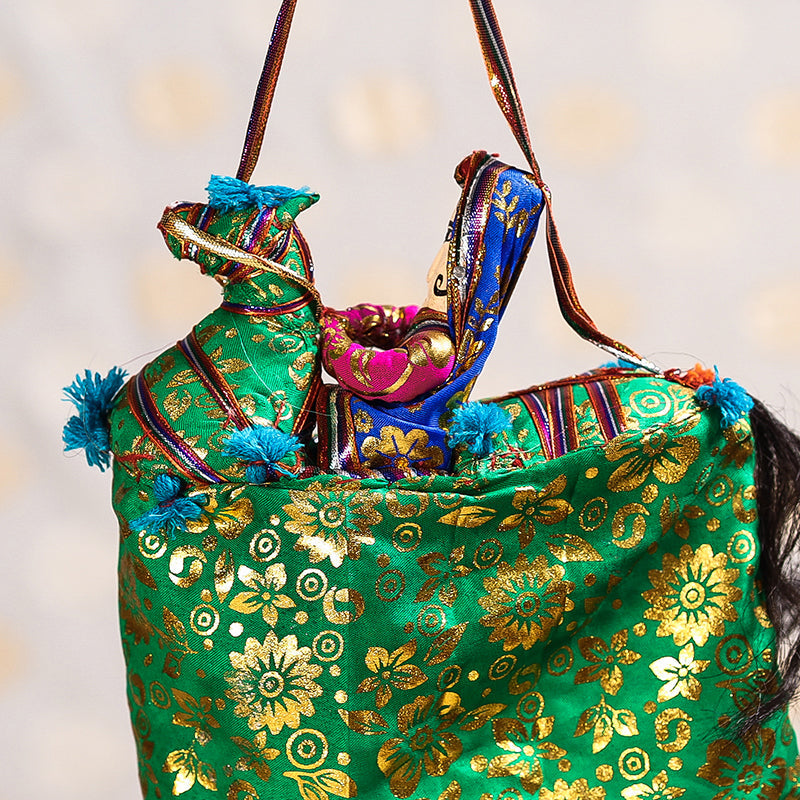  Ghodi Sawar - Rajasthani Handmade Hanging / Kathputli 