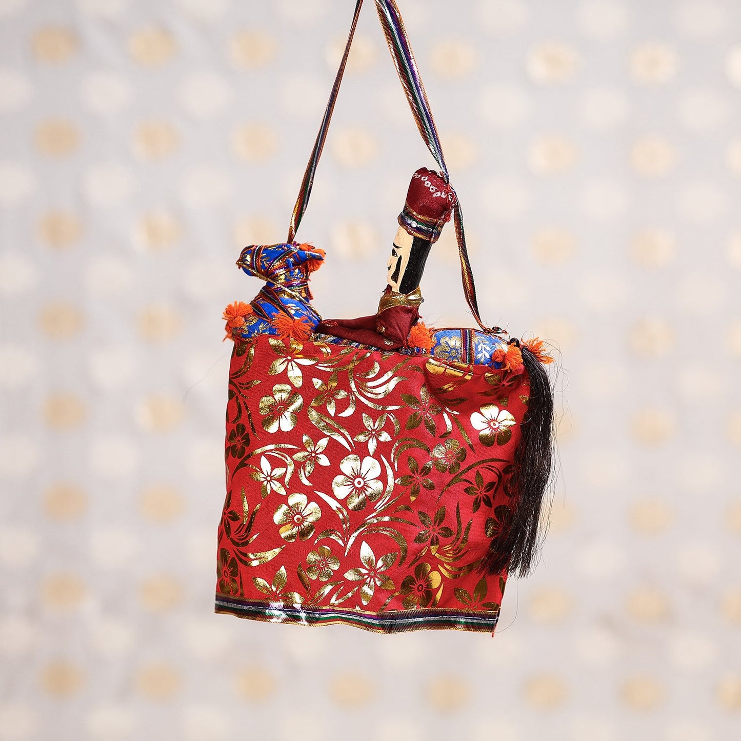  Ghodi Sawar - Rajasthani Handmade Hanging / Kathputli 