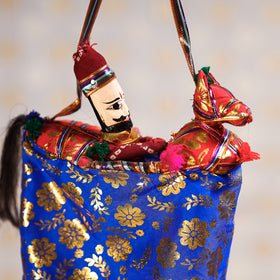  Ghodi Sawar - Rajasthani Handmade Hanging / Kathputli 