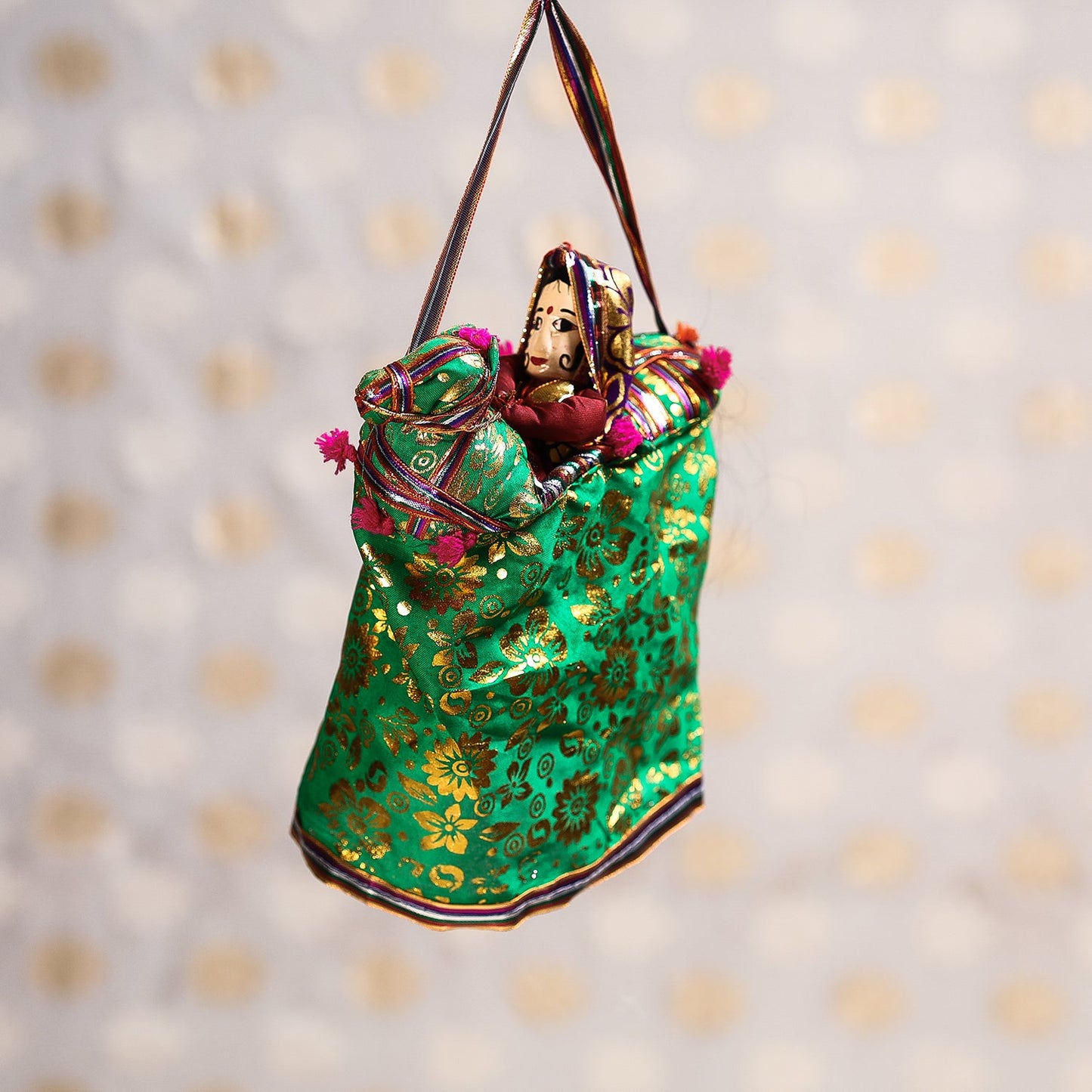  Ghodi Sawar - Rajasthani Handmade Hanging / Kathputli 