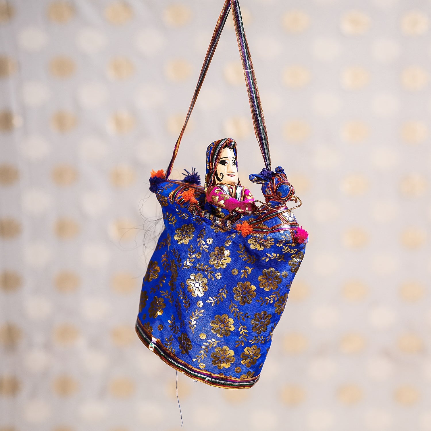  Ghodi Sawar - Rajasthani Handmade Hanging / Kathputli 