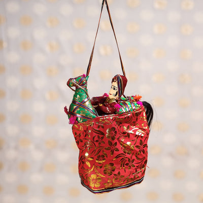  Ghodi Sawar - Rajasthani Handmade Hanging / Kathputli 