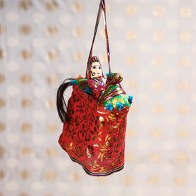  Ghodi Sawar - Rajasthani Handmade Hanging / Kathputli 