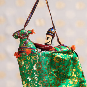  Ghodi Sawar - Rajasthani Handmade Hanging / Kathputli 