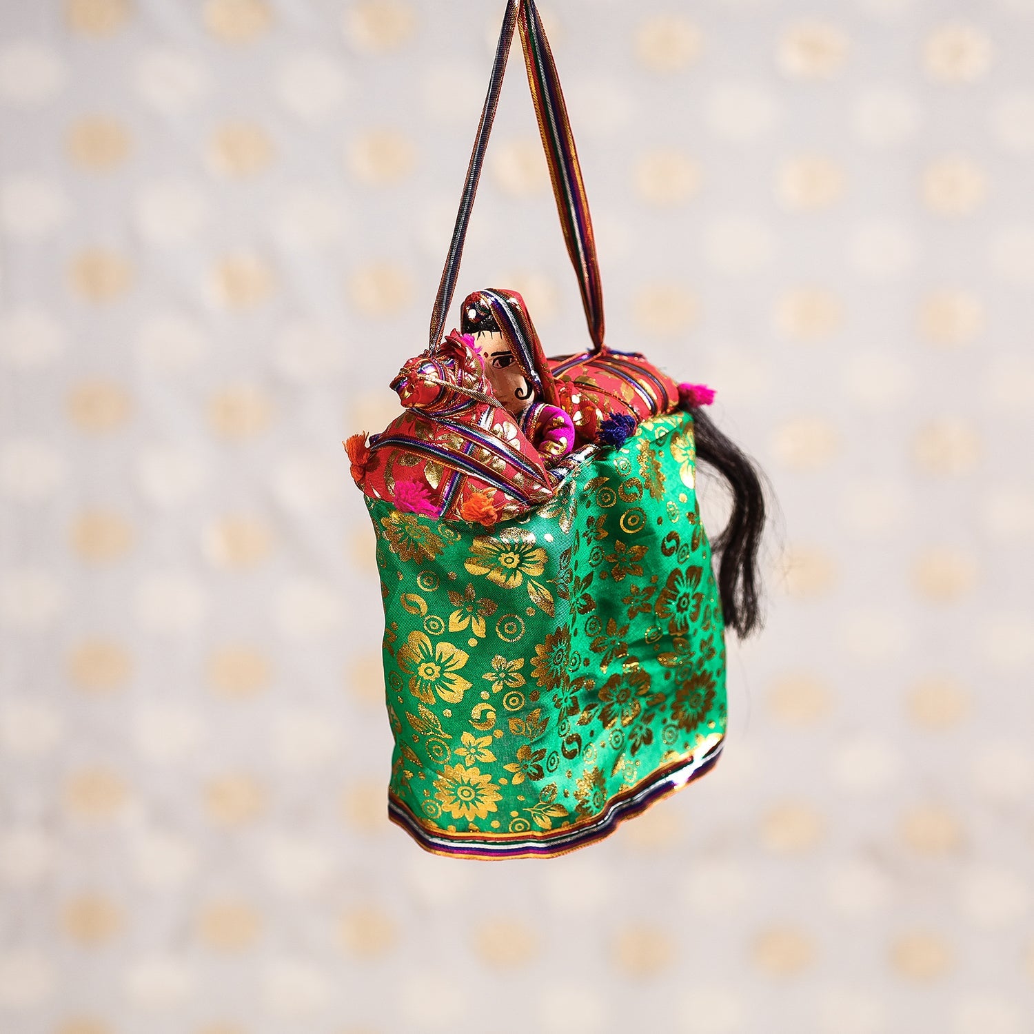  Ghodi Sawar - Rajasthani Handmade Hanging / Kathputli 