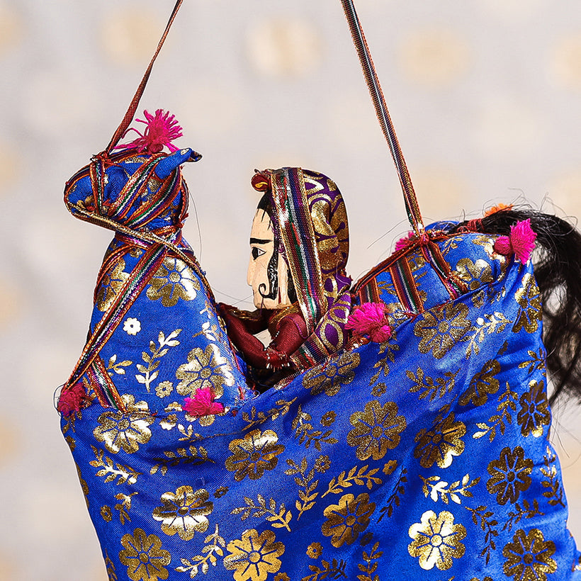  Ghodi Sawar - Rajasthani Handmade Hanging / Kathputli 