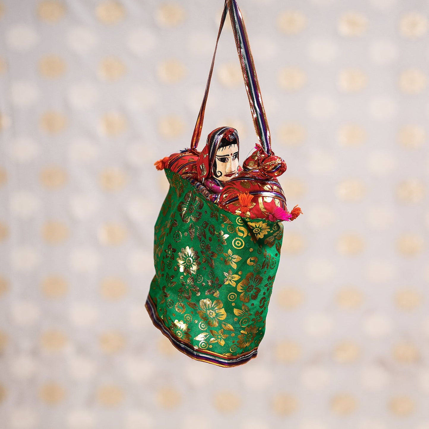  Ghodi Sawar - Rajasthani Handmade Hanging / Kathputli 