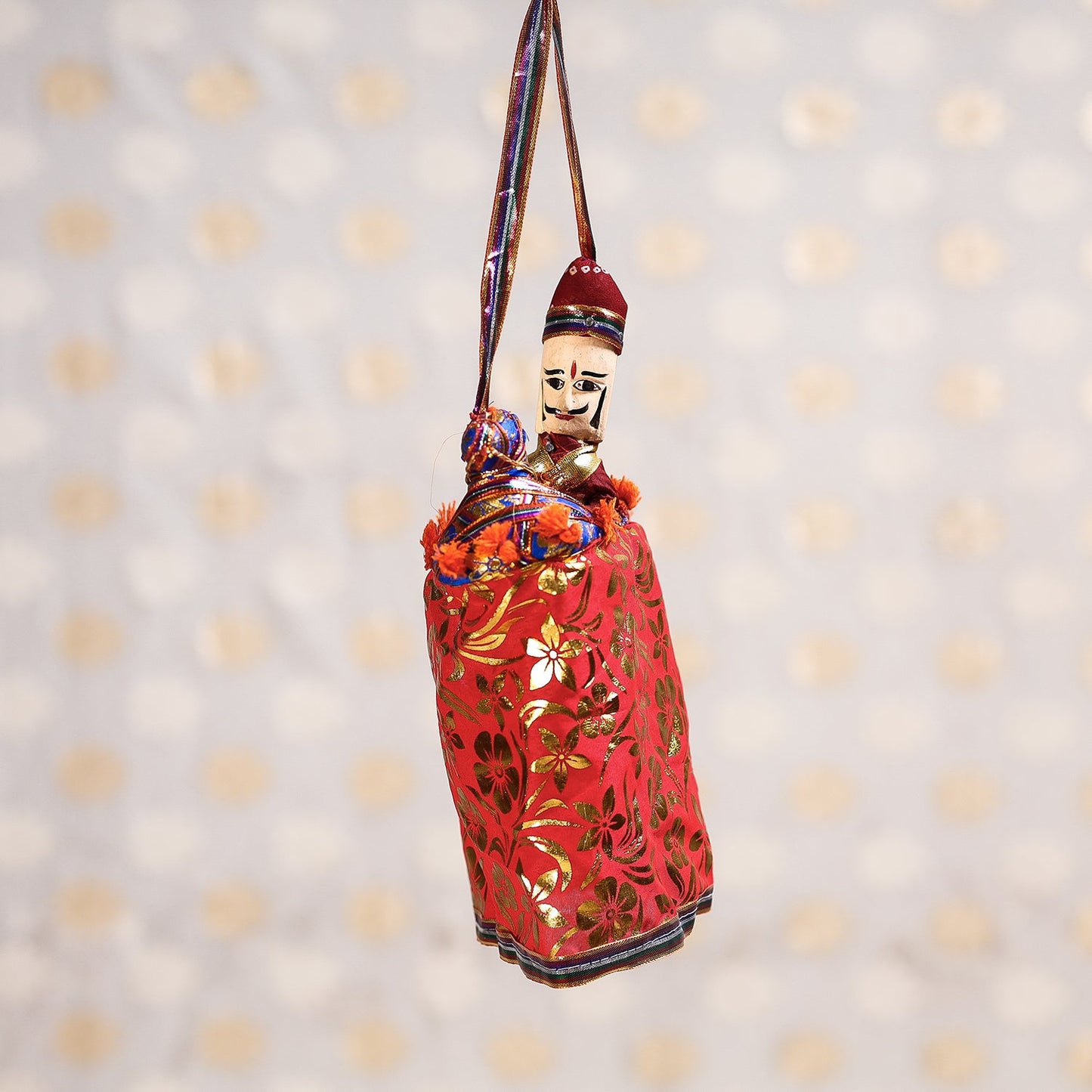  Ghodi Sawar - Rajasthani Handmade Hanging / Kathputli 