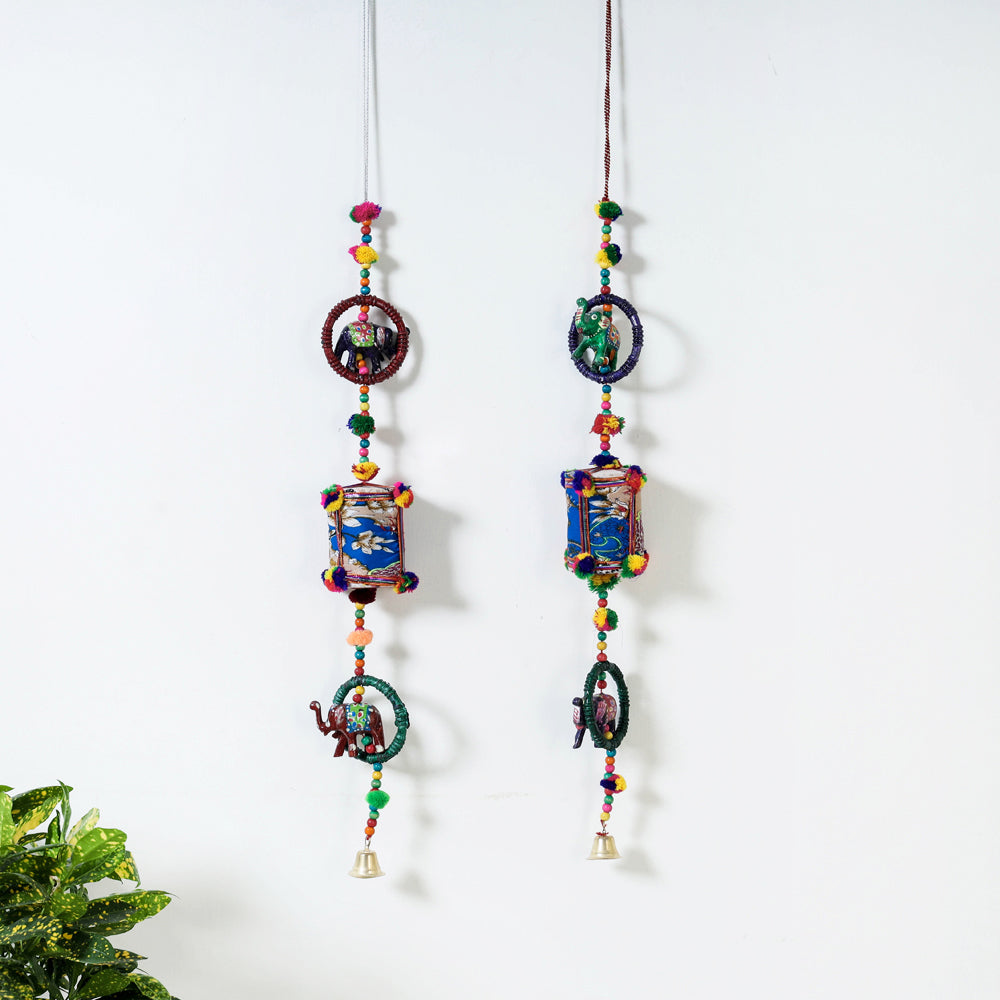  Rajasthani Handpainted Beadwork Handmade Hanging 