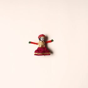 Rajasthani Puppet Couple Handmade Magnet