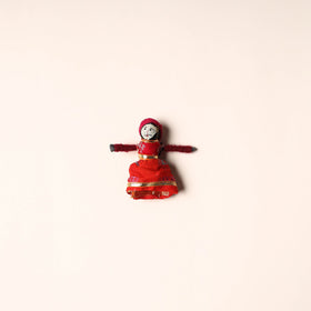  Rajasthani Puppet Couple Handmade Magnet